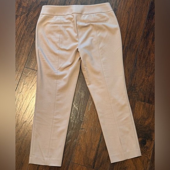 New Ann Taylor LOFT Dress Pants Petites Women's Size 6P Marisa Straight Beige - Picture 10 of 14